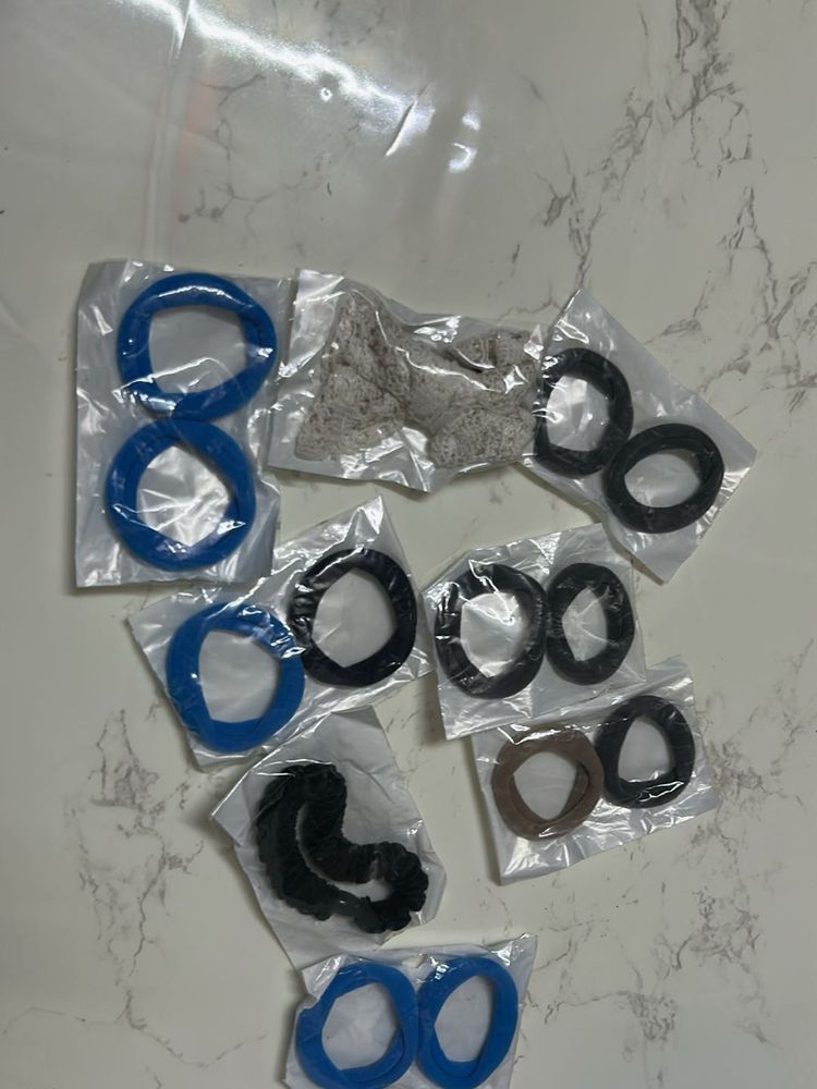 Assorted Hair Ties &amp; Scrunchies