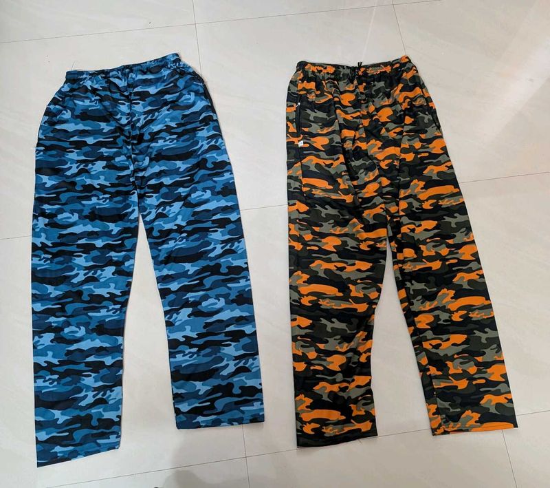 Camouflage Cargo Pants - Set of 2
