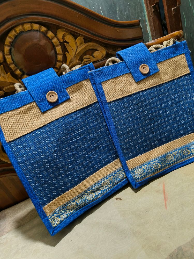 Jute Bags Pack Of 2