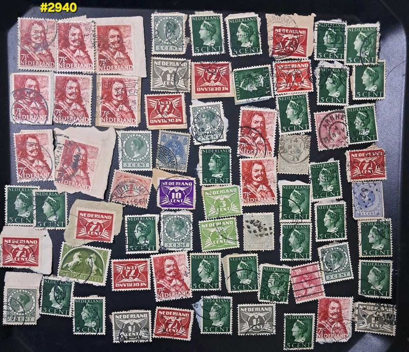 🫟1890-1940 Rare Vintage Nederland Stamps