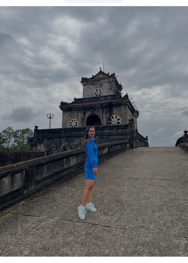 Chic Blue Mini Dress
