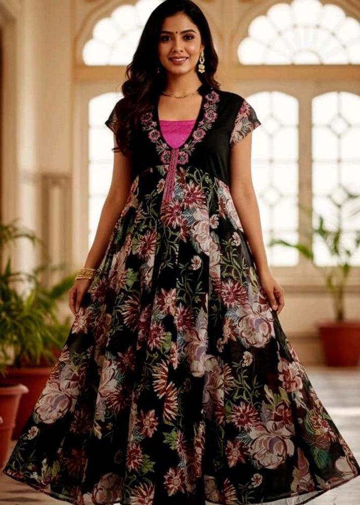 Shakumbhari Unique Anarkali Kurti