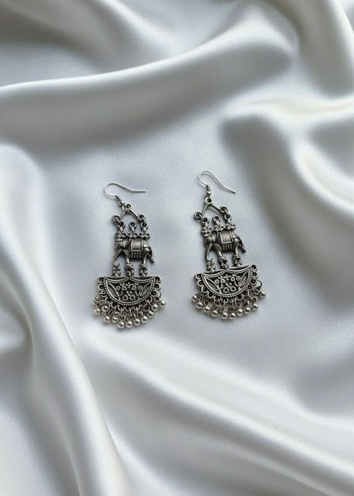Elephant Dangle Earrings