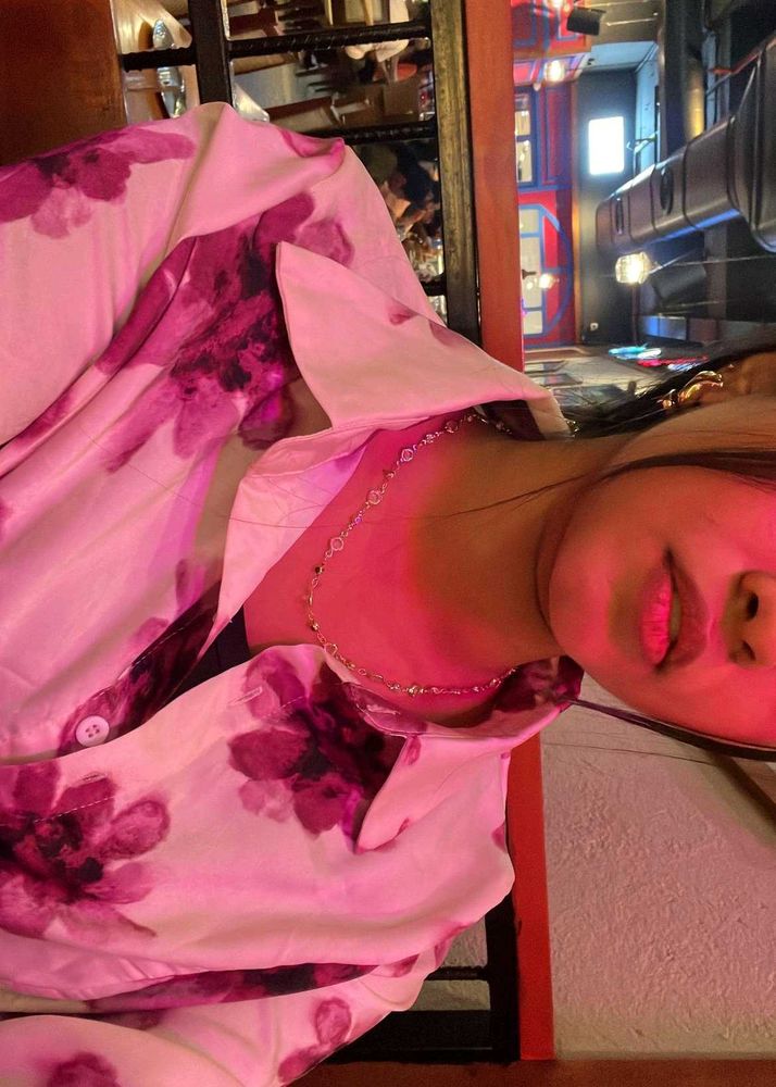 Floral Print Button-Up Shirt