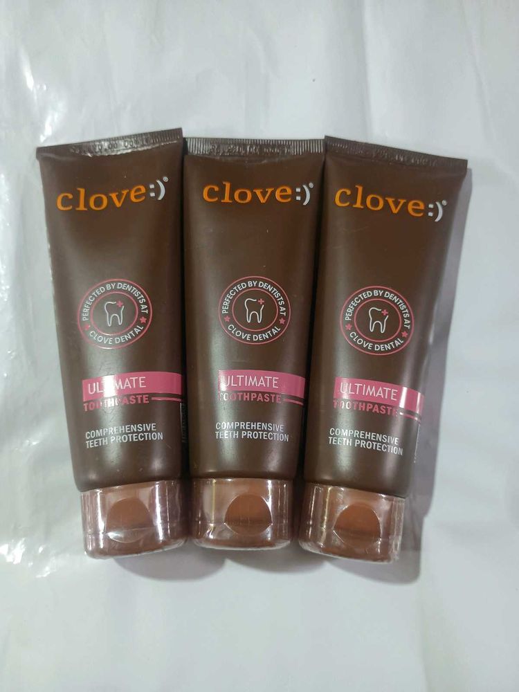 3 Pack Clove Dental Ultimate Toothpaste