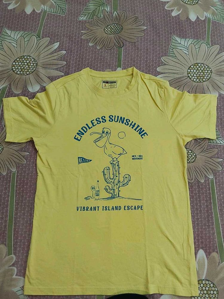 Yellow Graphic T-Shirt