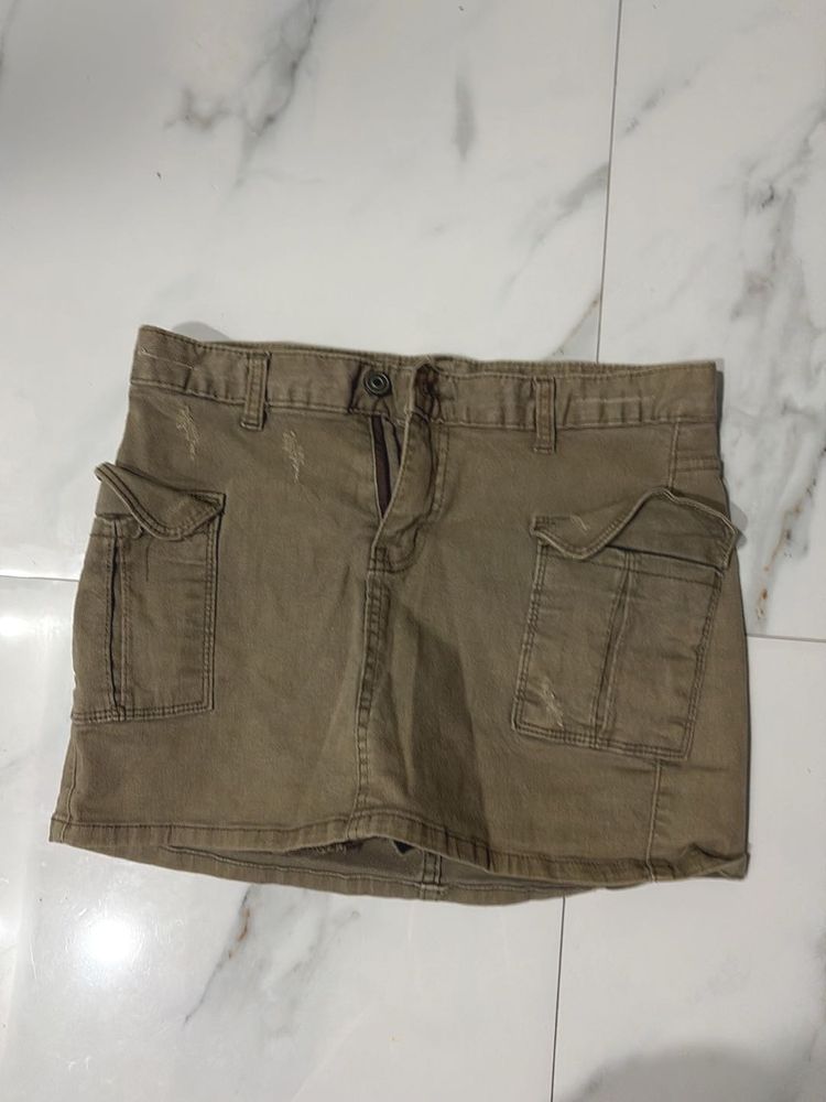 cute miniskirt with shorts inside