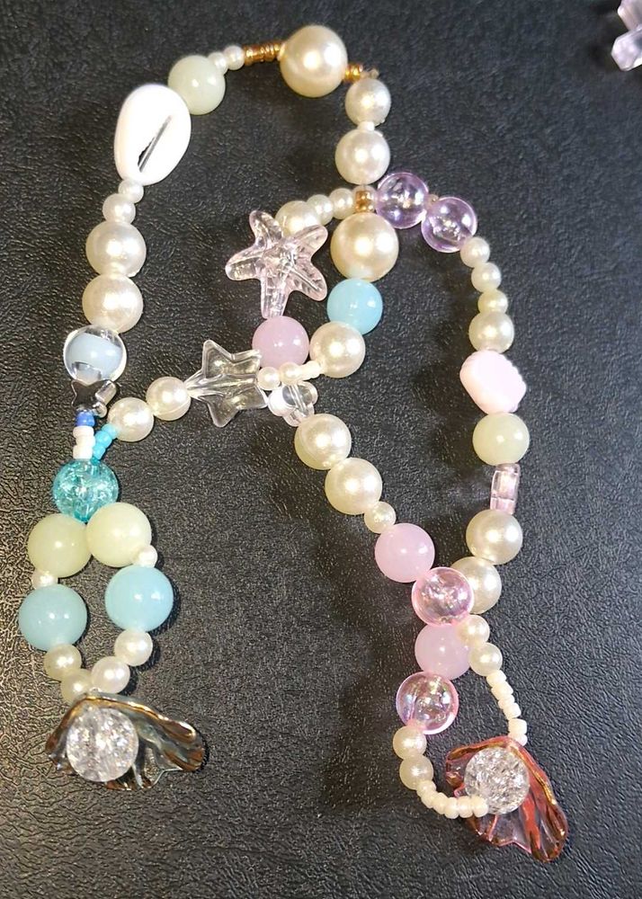 Boho Beachy Beaded Necklace