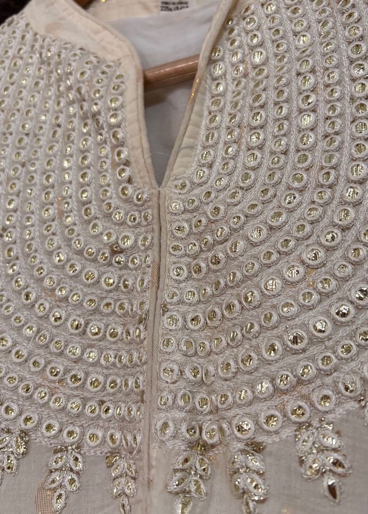 Elegant Embroidered Anarkali Kurta Set