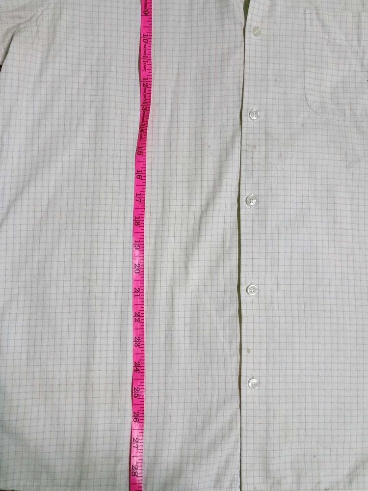 Men's Checkered Button-Up Shirt