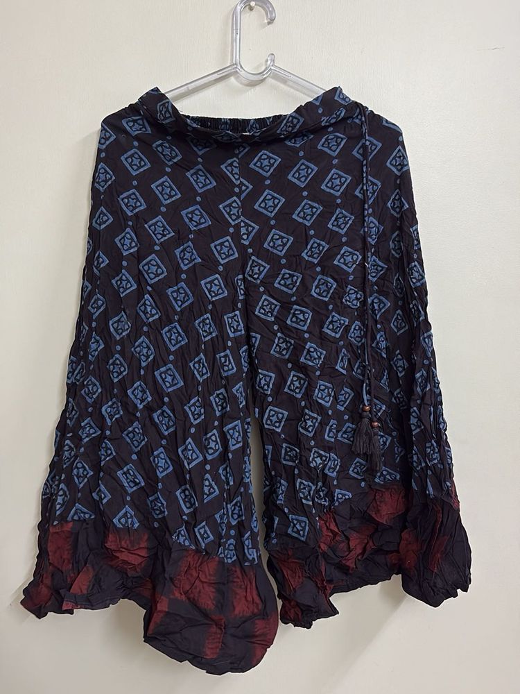 Boho Print Palazzo Pants