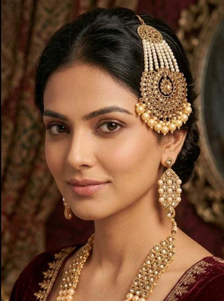 Exquisite Indian Bridal jhumar