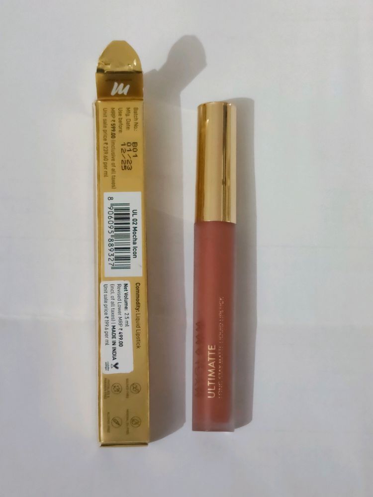 MyGlamm Ultimate Long Stay Matte Liquid Lipstick