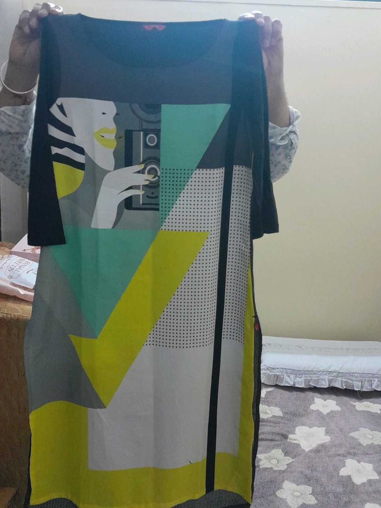 Abstract Art Tunic Top