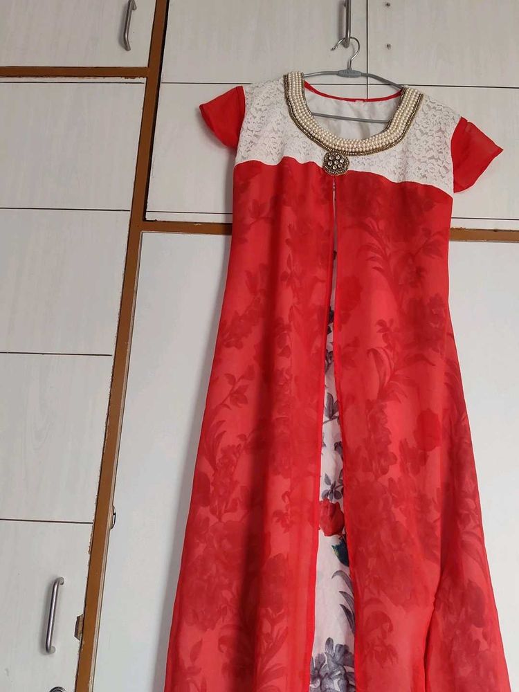Elegant Floral Kurta Set