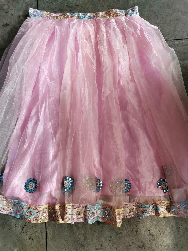 Fastival Skirt Cum Lehenga