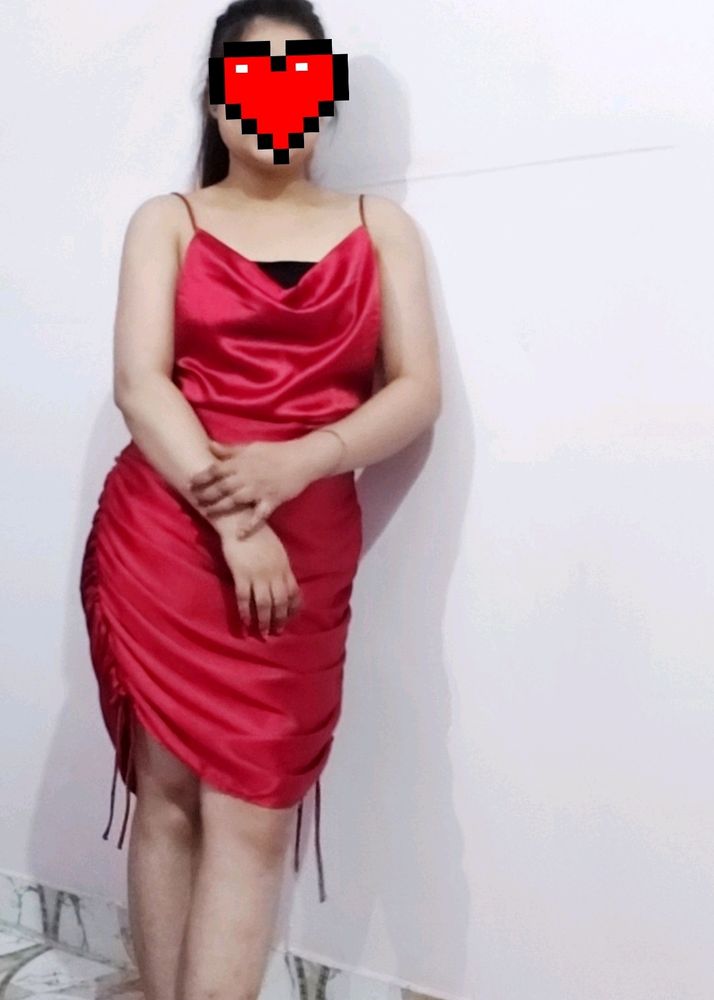 Bodycon Drawstring Dress