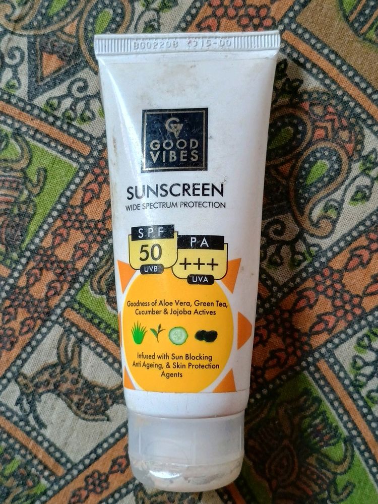 Sunscreen Wide Spectrum Protection