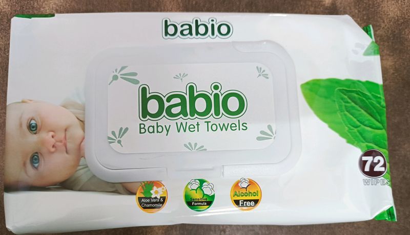 New Babio Baby Wipes