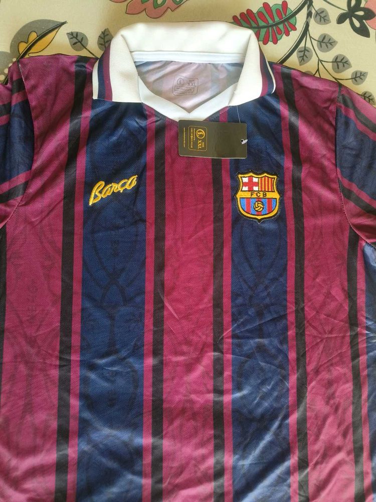 Vintage Barcelona FC Jersey