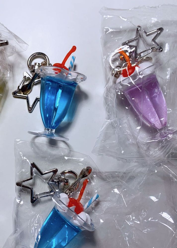 soda trinket set of 2