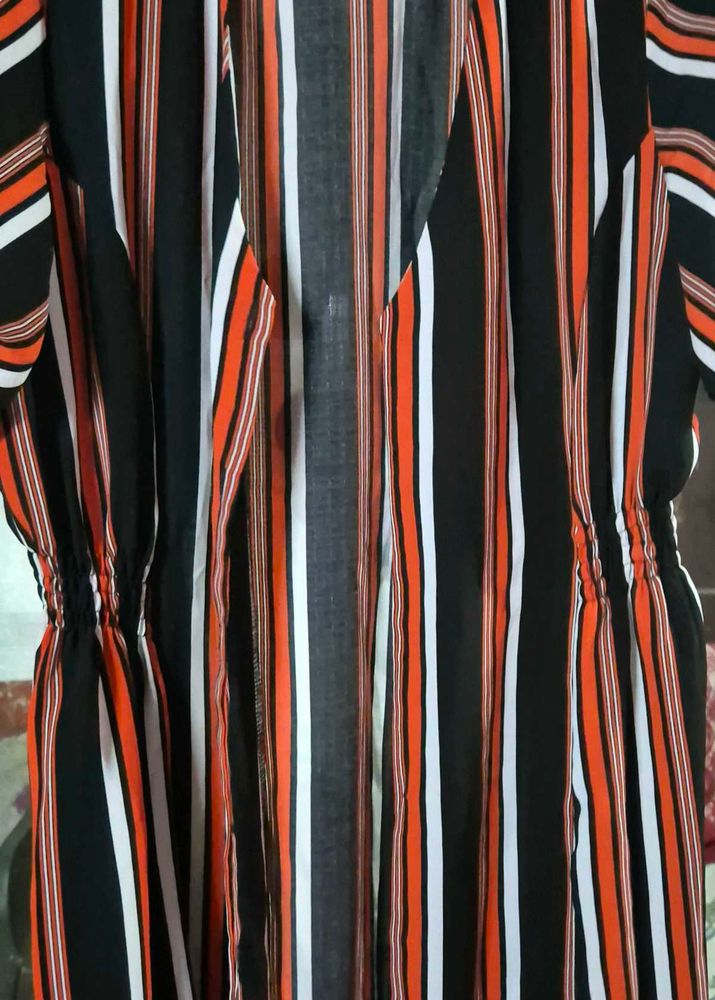 Striped Jumpsuit