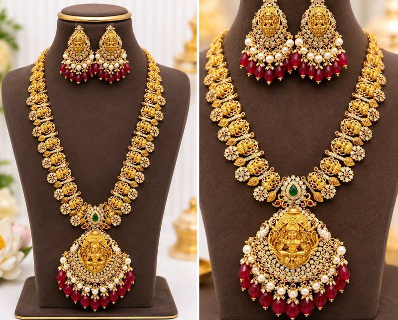 Exquisite Indian Necklace &amp; Earring Set