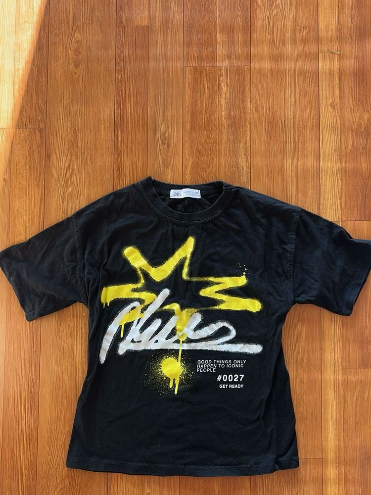 Zara Graphic Print T-Shirt