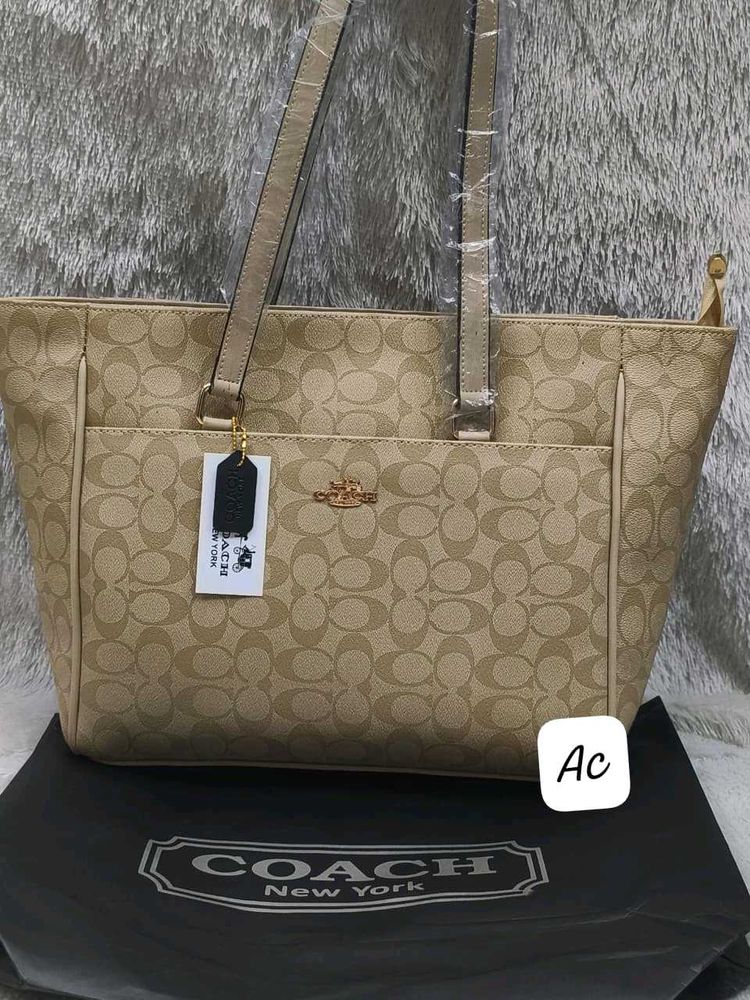 Coach Tote Bag - Classic Signature