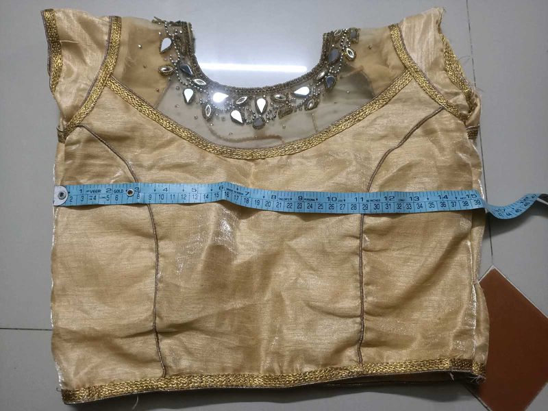 Golden blouse
