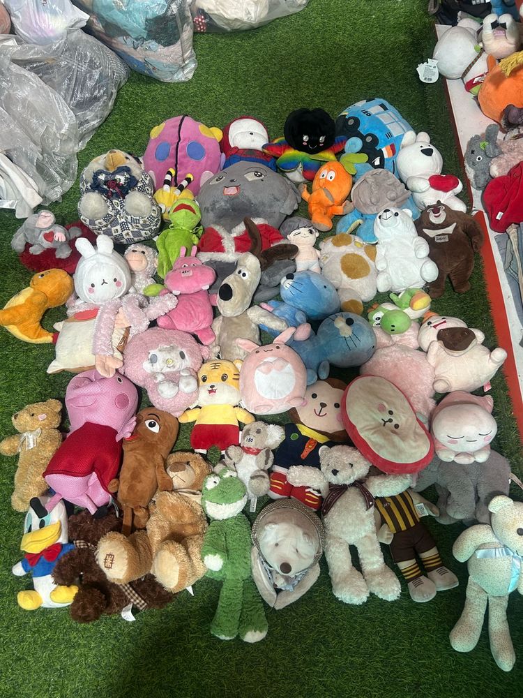 Assorted Plush Toys Bundle (50 Plushies)