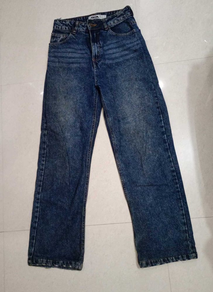 Stylish Blue Denim Jeans