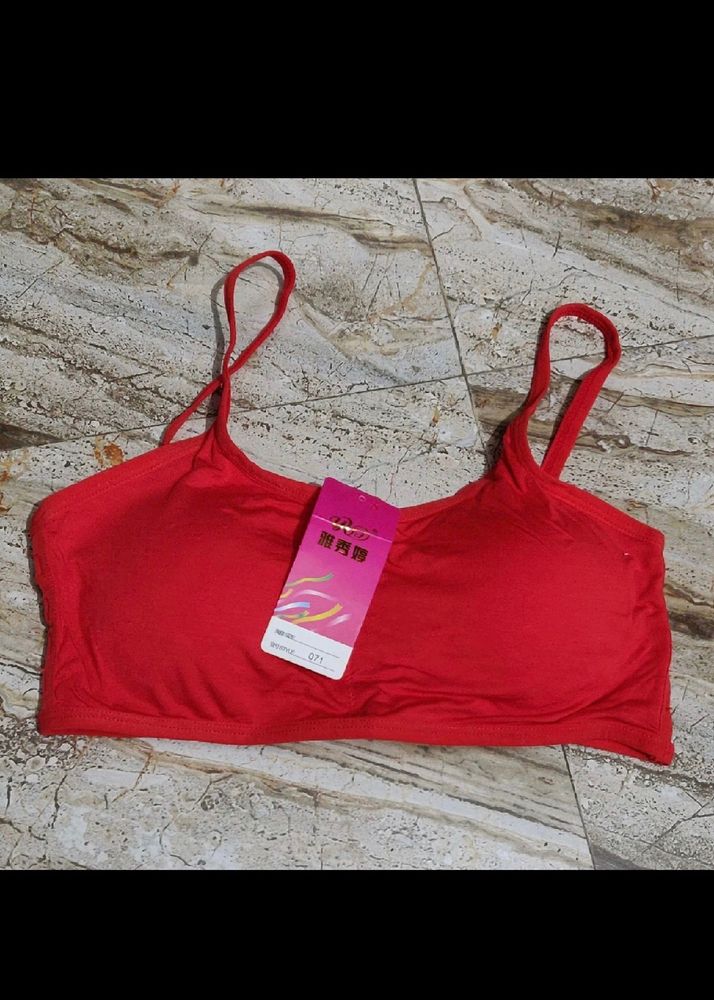 🔥BIG SALE 🔥New Padded Red Six Straps Bralette ❤️