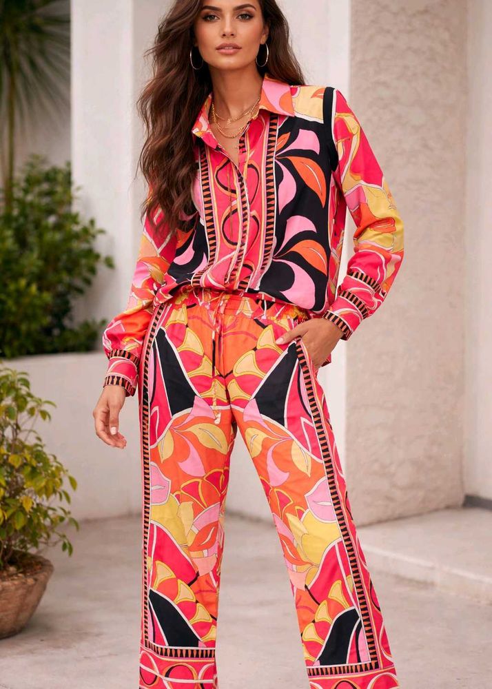 Multicolor Cordset