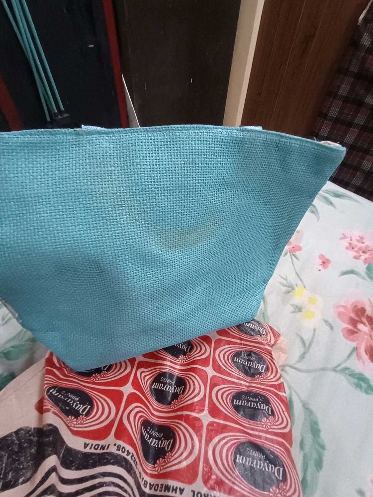 Blue Tote Bag unused