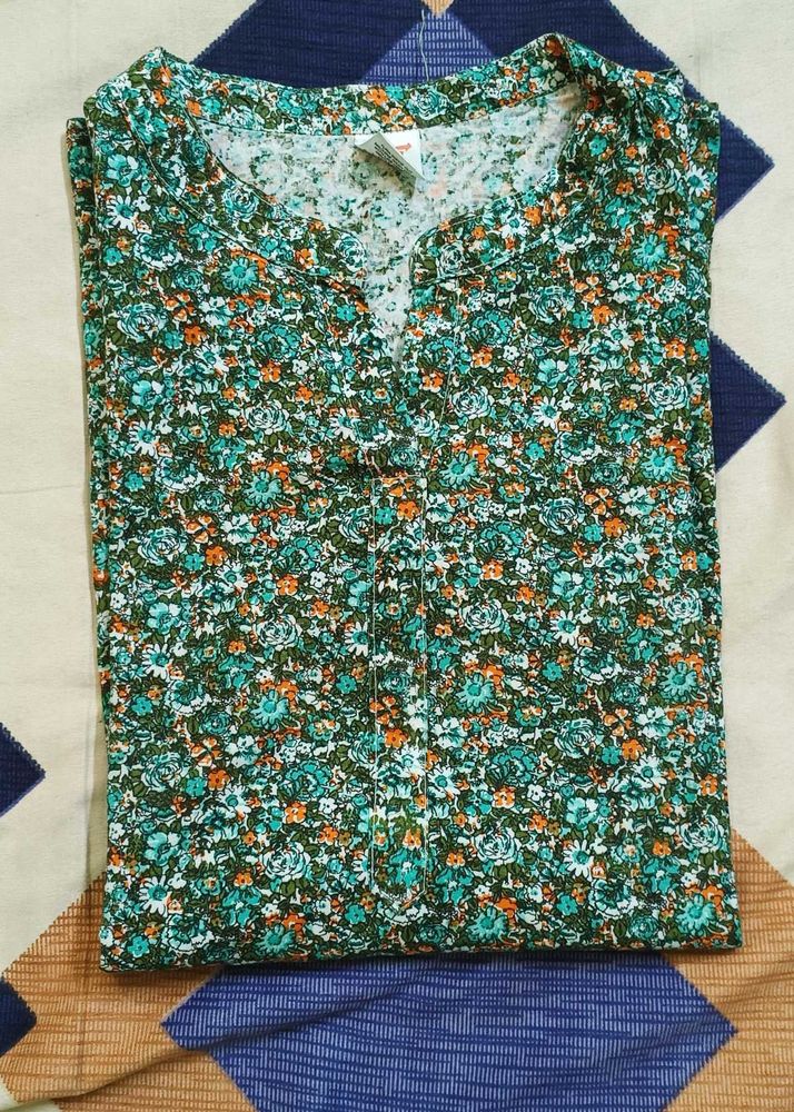 Floral Print Casual Top