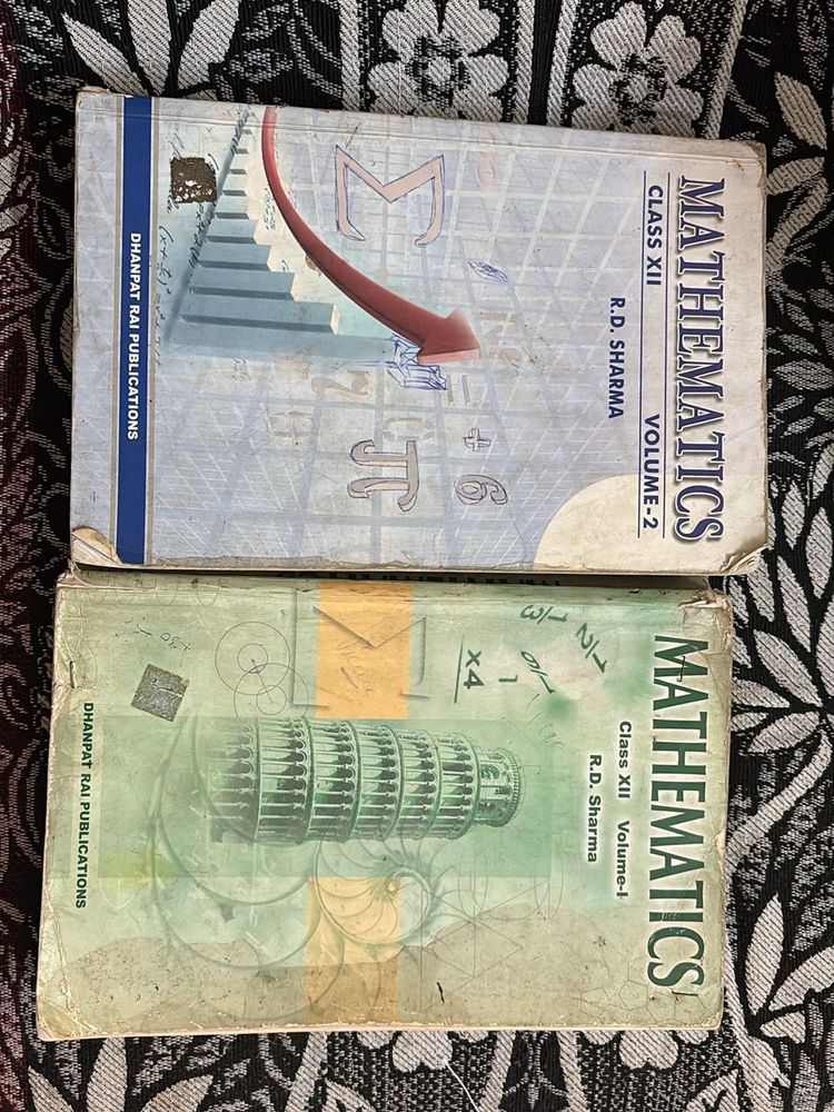 RD Sharma Mathematics Class XII Books