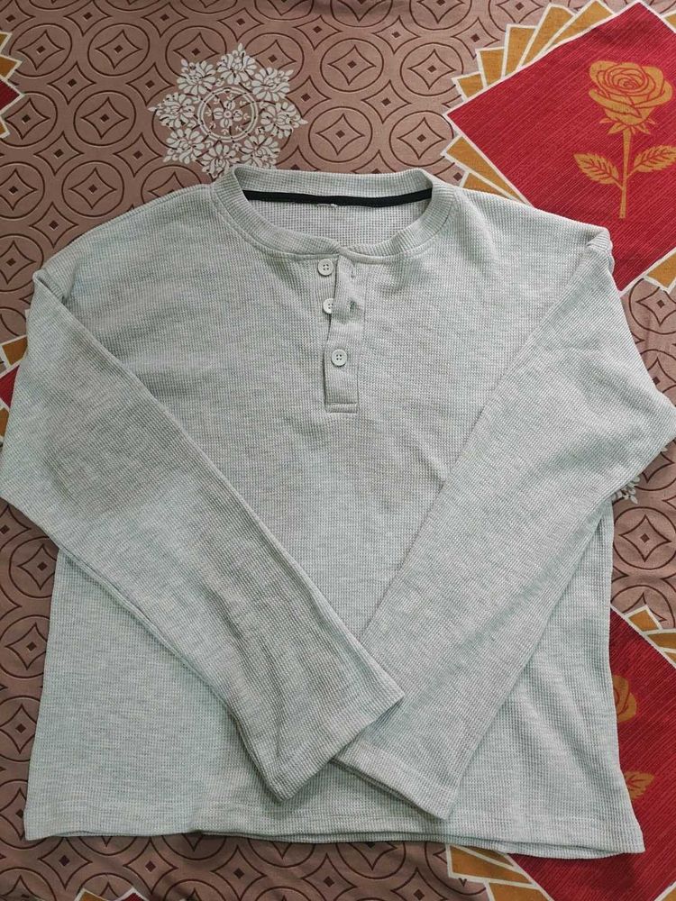 Henley Long Sleeve Top
