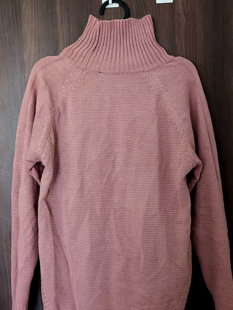 Cozy Turtleneck Knit Sweater