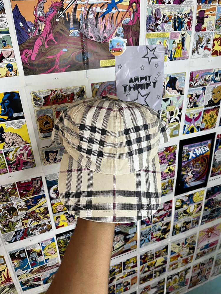 Burberry Classic Plaid Baseball Cap