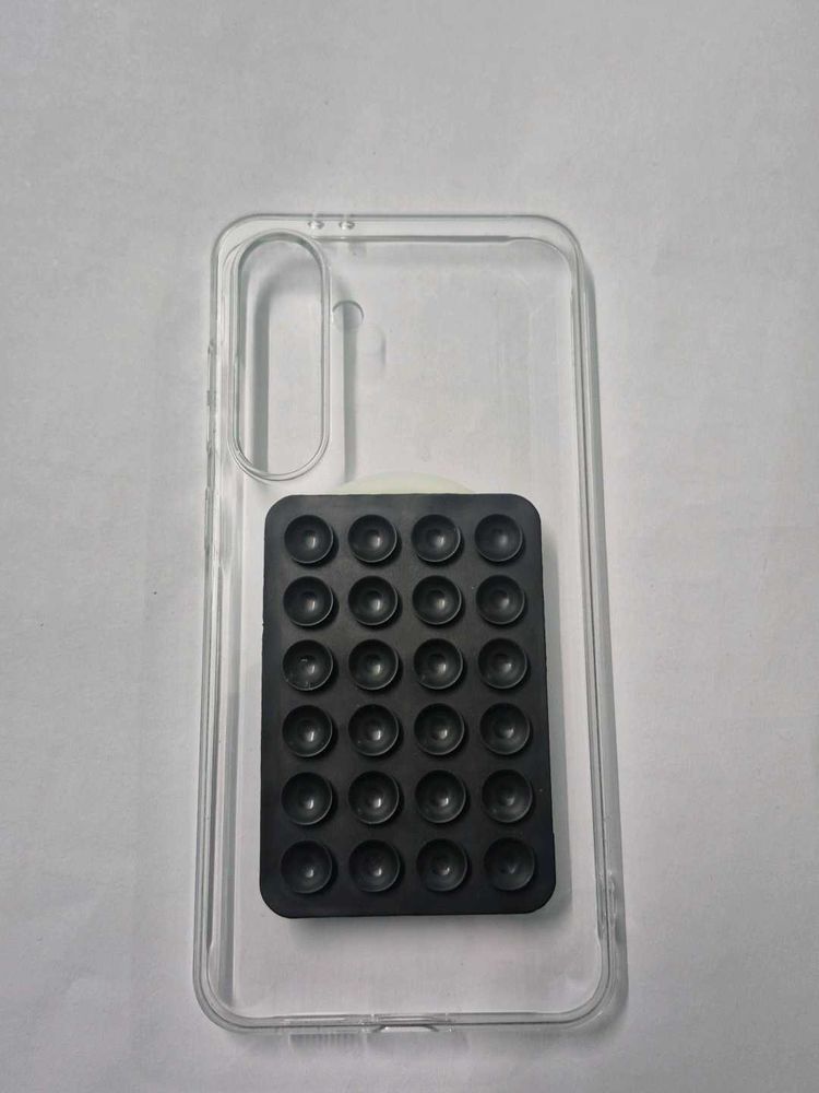 Samsung Galaxy S24FE Phone Case with Suction Grips