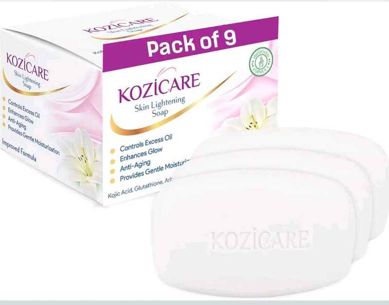 Kozicare Skin Lightening Soap Pack of 9
