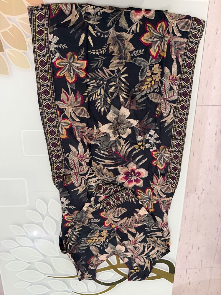Beautiful Floral Print Dress Material