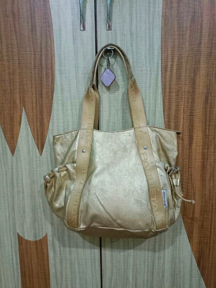 Metallic Gold Tote Bag