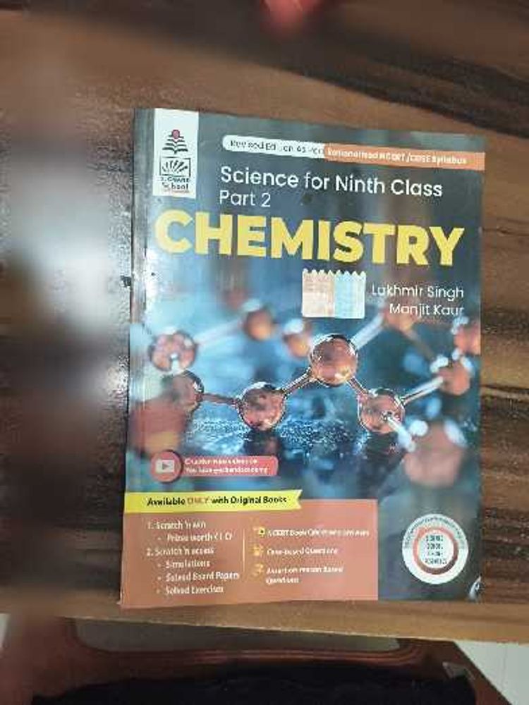 Science for Ninth Class Chemistry Part 2