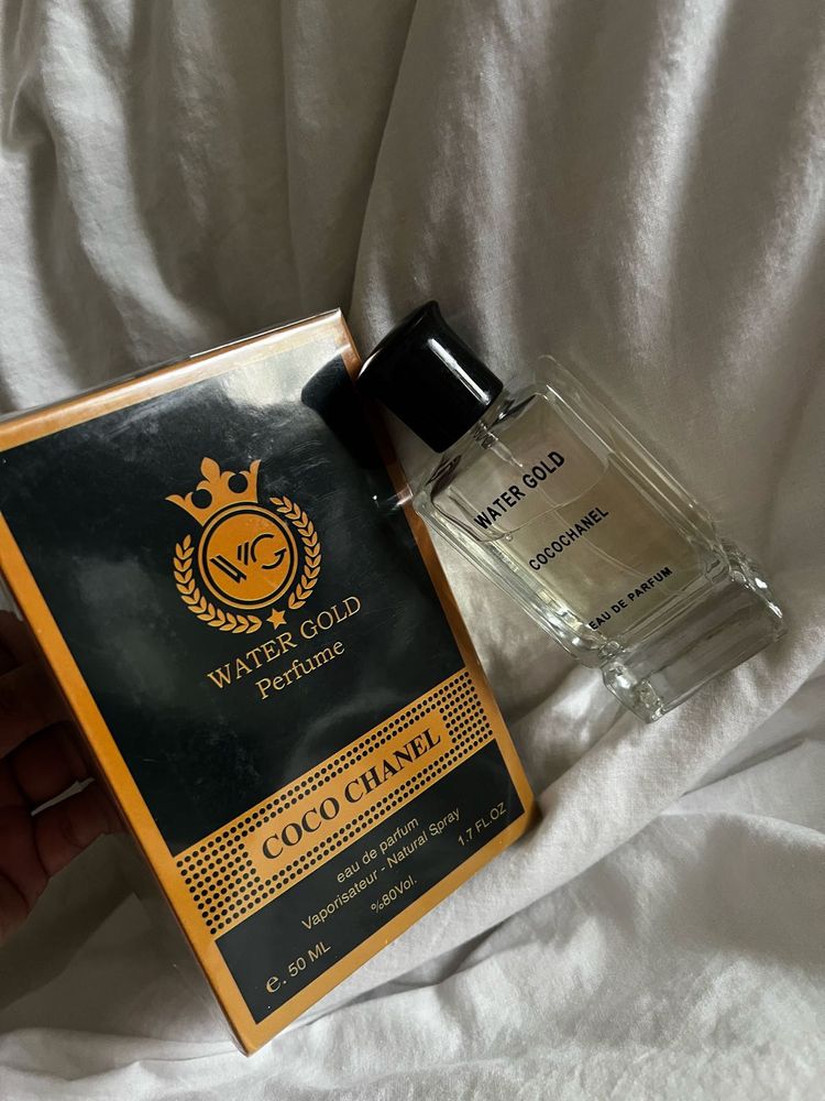 Water Gold Coco Chanel Perfume 50ml