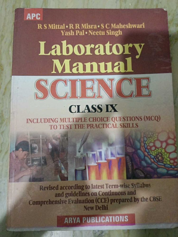 Laboratory Manual Science Class IX