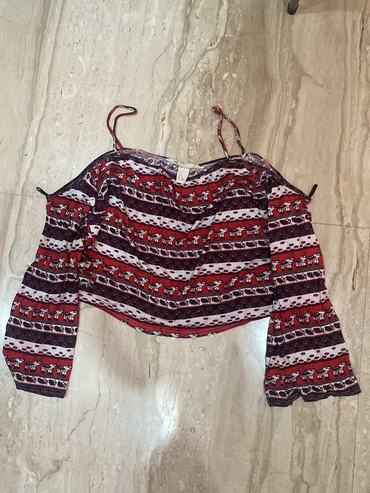 H&amp;M Off Shoulder Top