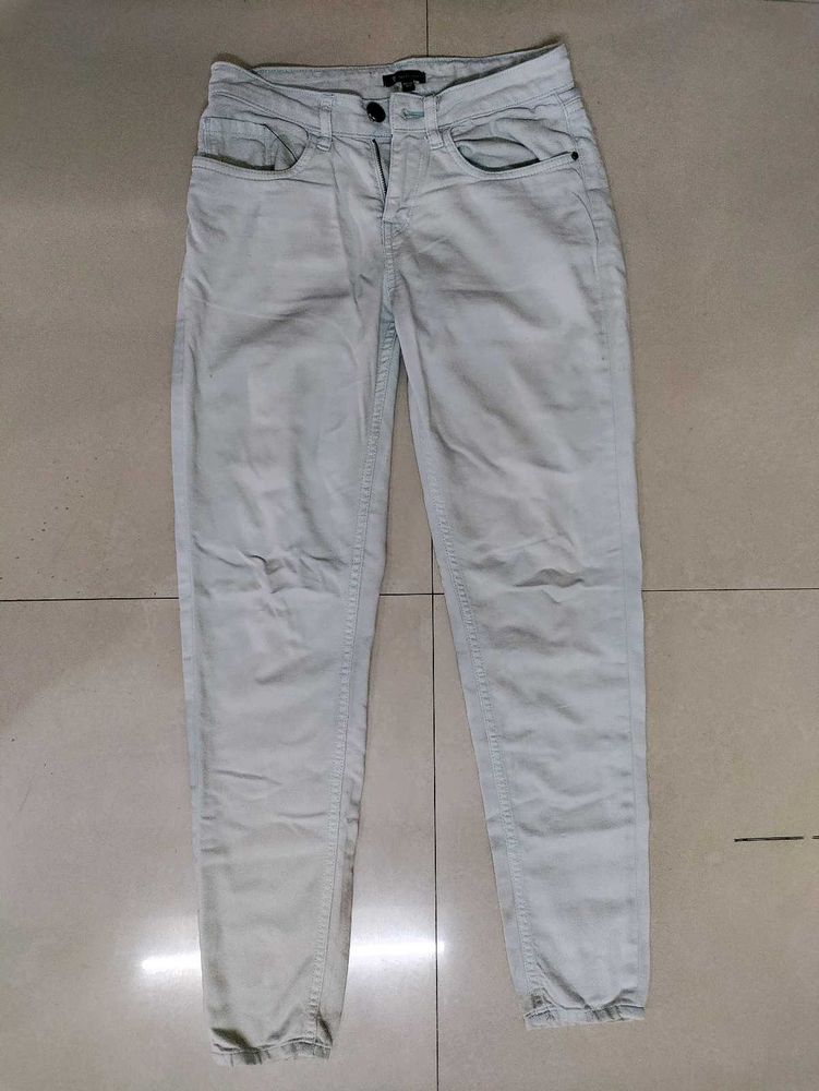 Light Wash Denim Pants