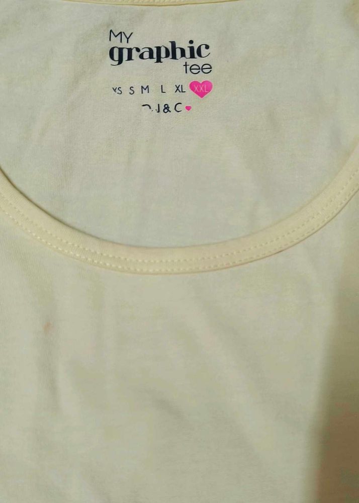 Lemon Yellow T-Shirt